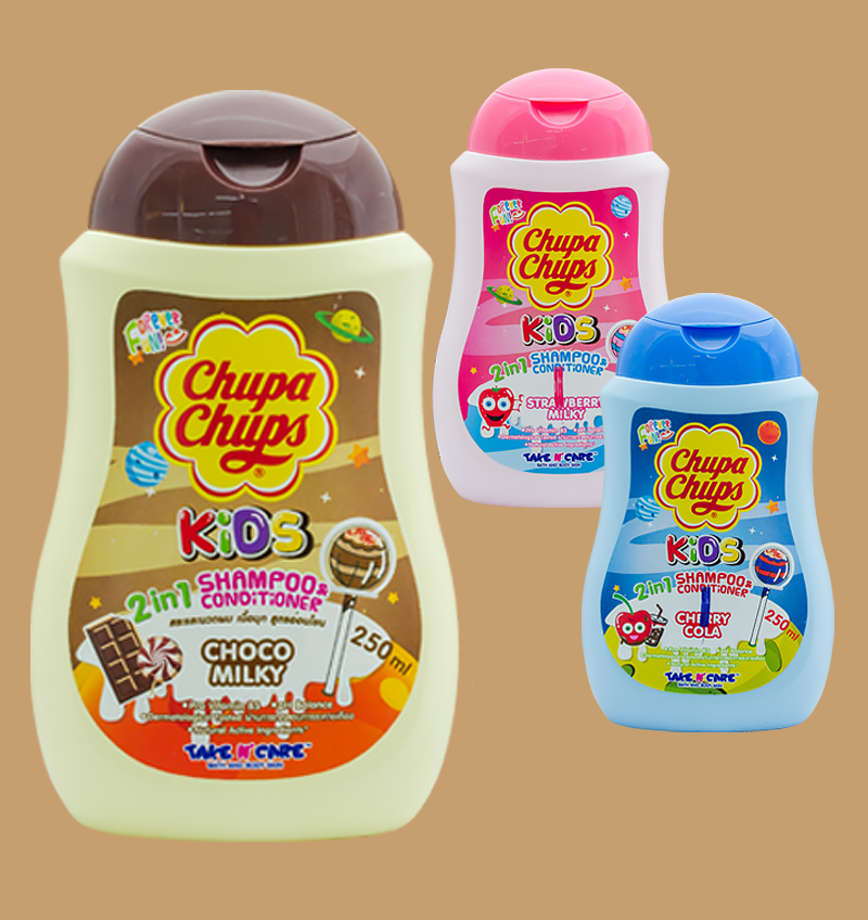 CHUPA CHUPS KIDS SHAMPOO & CONDITIONER CHOCO MILKY 250 ML