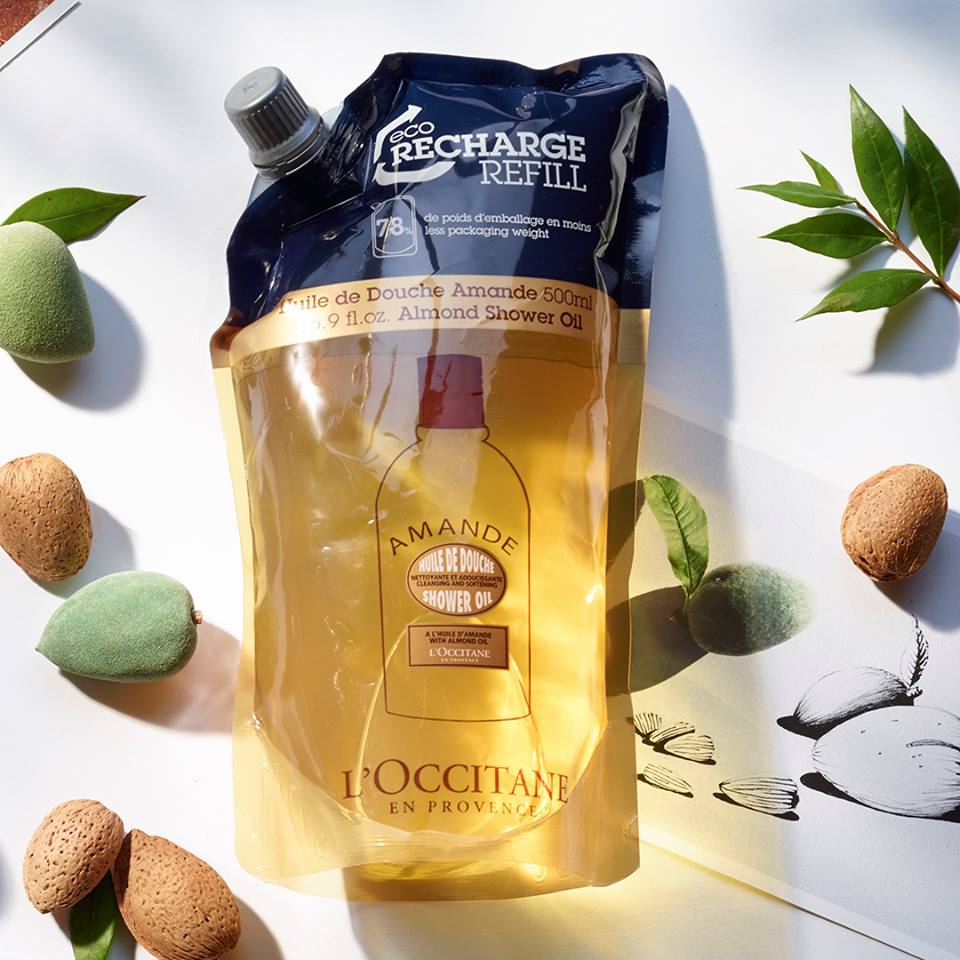 L'Occitane ,Amande Huile De Douche Shower Gel 250ml,Amande Huile De Douche Shower Gel 500ml (Refill),l'occitane ราคา, l'occitane ตัวไหนดี ,l'occitane ขายที่ไหน ,l'occitane ครีมอาบน้ำ, l'occitane ครีมอาบน้ำ ราคา