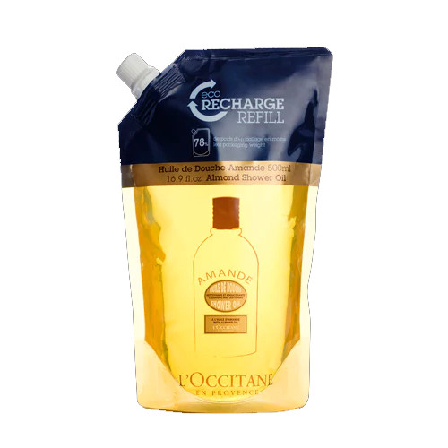 L'Occitane ,Amande Huile De Douche Shower Gel 250ml,Amande Huile De Douche Shower Gel 500ml (Refill),l'occitane ราคา, l'occitane ตัวไหนดี ,l'occitane ขายที่ไหน ,l'occitane ครีมอาบน้ำ, l'occitane ครีมอาบน้ำ ราคา