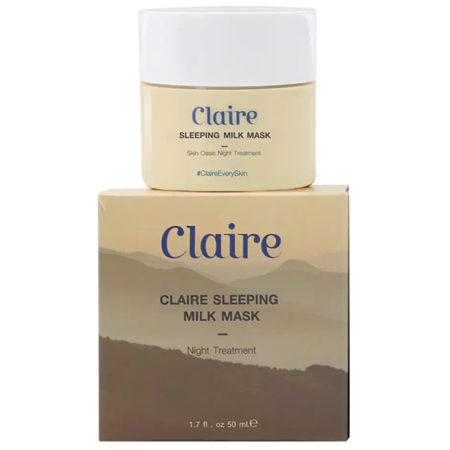 Claire, Claire Sleeping Milk Mask, Claire Sleeping Milk Mask Review, Claire Sleeping Milk Mask รีวิว, Claire Sleeping Milk Mask ราคา, Claire Sleeping Milk Mask วิธีใช้,Claire Sleeping Milk Mask pantip