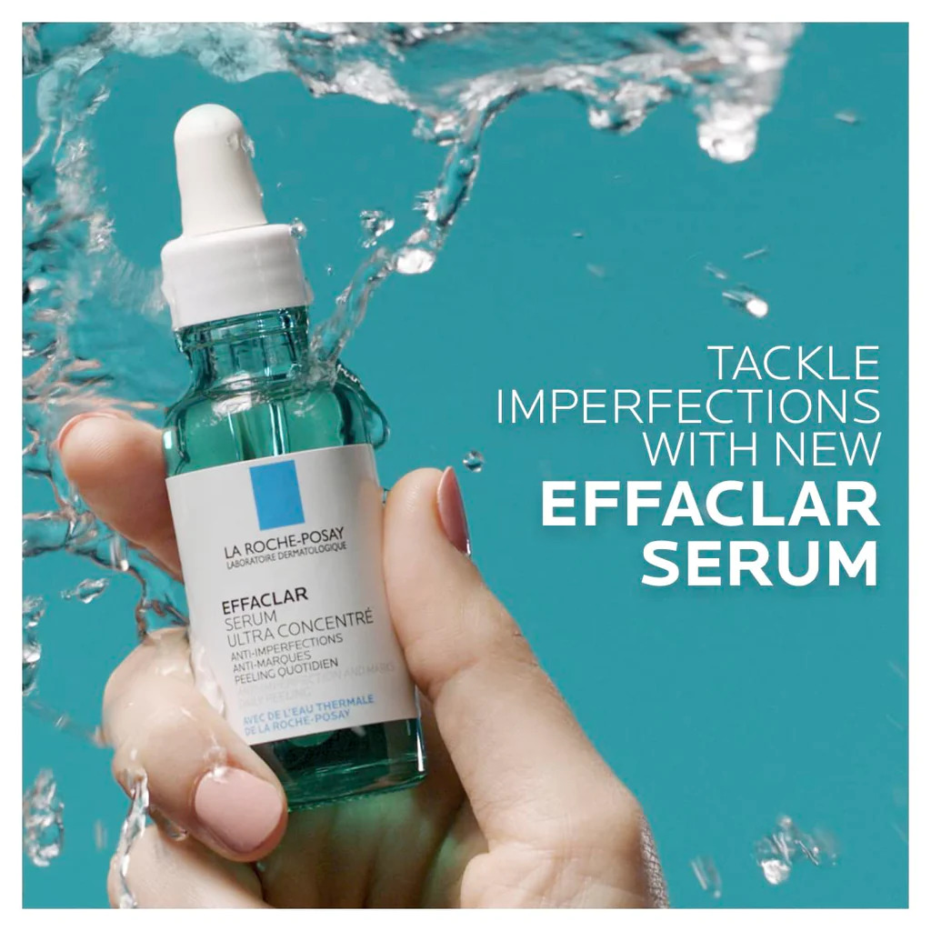 Effaclar Salicylic Acid Acne Treatment Serum 30ml เซรั่มรักษาสิวกรดซาลิไซลิกเนื้อบางเบานี้ช่วยขจัดรอยสิวและช่วยป้องกันการเกิดสิวใหม่